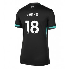 Liverpool Cody Gakpo #18 Bortatröja Dam 2024-25 Korta ärmar